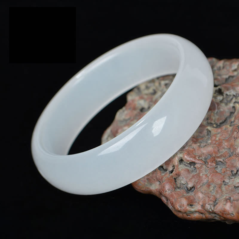 Stone of buddha Natural Golden Silk Jade Wealth Luck Bracelet Bangle