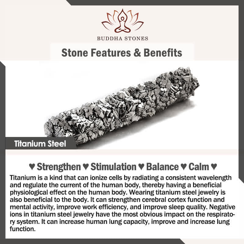 Stone of buddha Leather Multi-Layer Titanium Steel Balance Braided Magnetic Buckle Bracelet