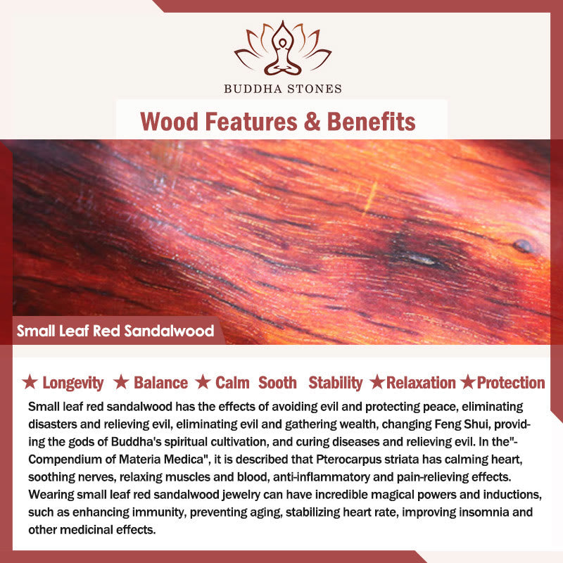 Stone of buddha Sandalwood Small Leaf Red Sandalwood Thuja Sutchuenensis Boxwood Turquoise Protection Double Wrap Bracelet
