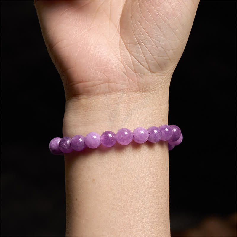 Stone of buddha Lepidolite Inner Peace Bracelet