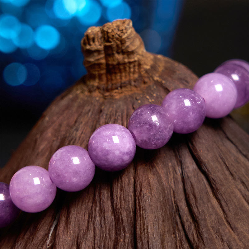 Stone of buddha Lepidolite Inner Peace Bracelet