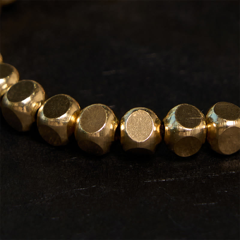 Stone of buddha Copper Good Luck Healing Bracelet