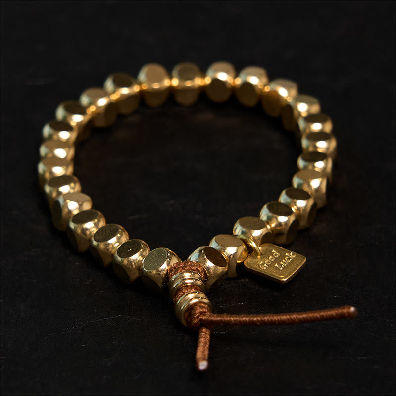 Stone of buddha Copper String Good Luck Self Care Bracelet