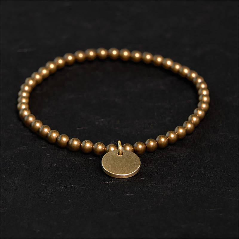 Stone of buddha Amekaji Copper Balance Bracelet