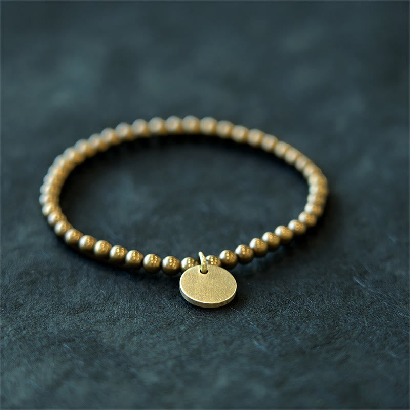 Stone of buddha Amekaji Copper Balance Bracelet