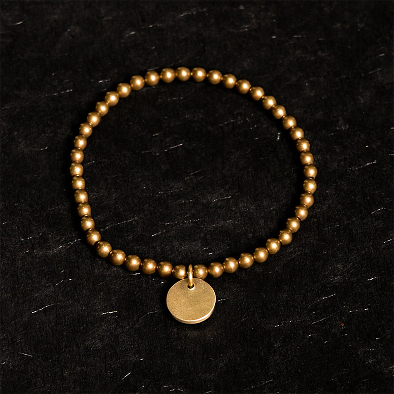 Stone of buddha Amekaji Copper Balance Bracelet