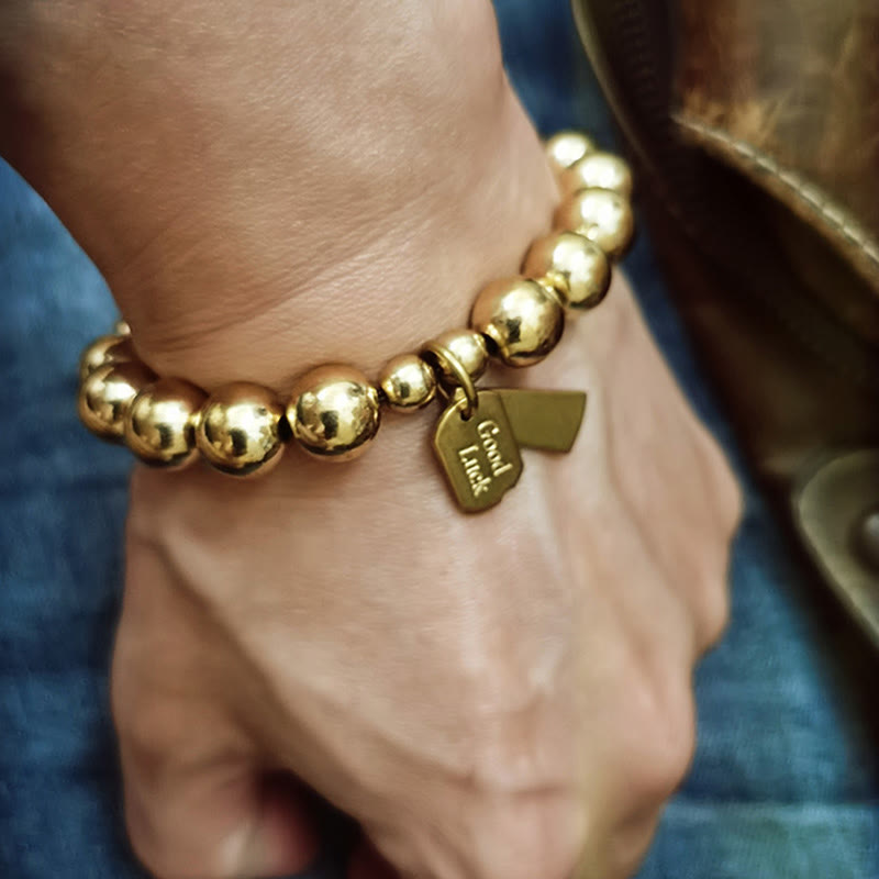 Stone of buddha Copper Healing Bracelet