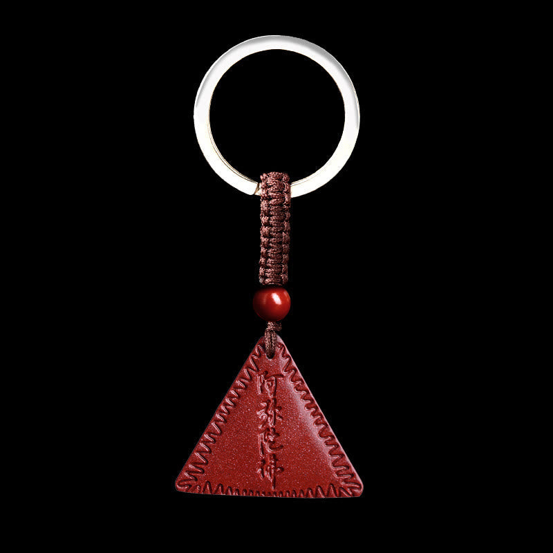 Stone of buddha Cinnabar Amitabha Calm Necklace Pendant