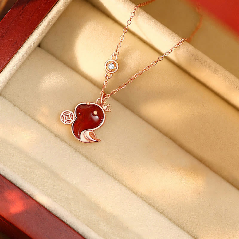 Stone of buddha 925 Sterling Silver Hetian Jade Red Agate Year Of The Snake Blessing Necklace Pendant