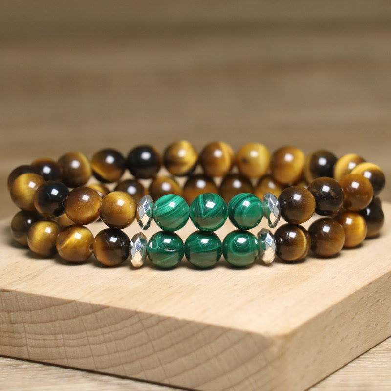 Stone of buddha Tiger Eye Green Tiger Eye Courage Bracelet