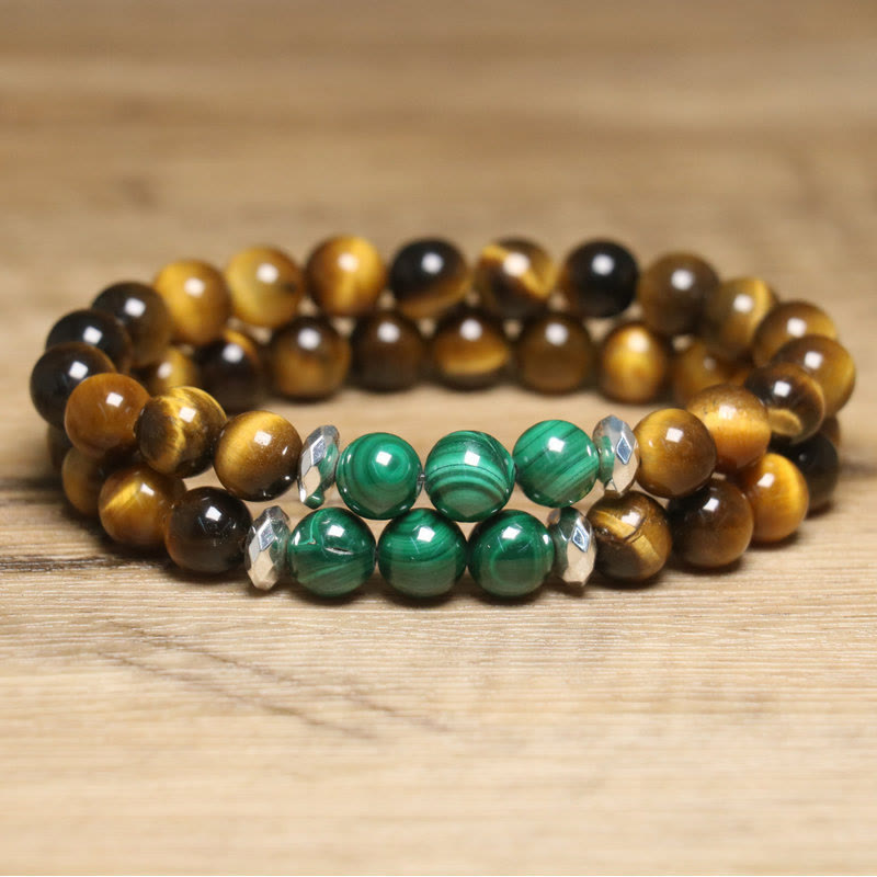 Stone of buddha Tiger Eye Green Tiger Eye Courage Bracelet