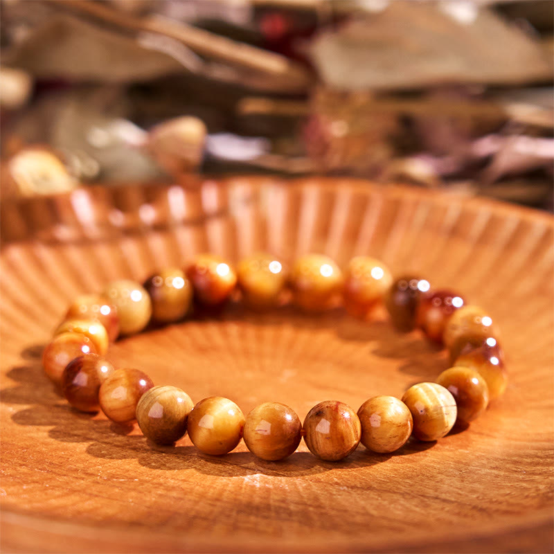 Stone of buddha Tiger Eye Strength Bracelet