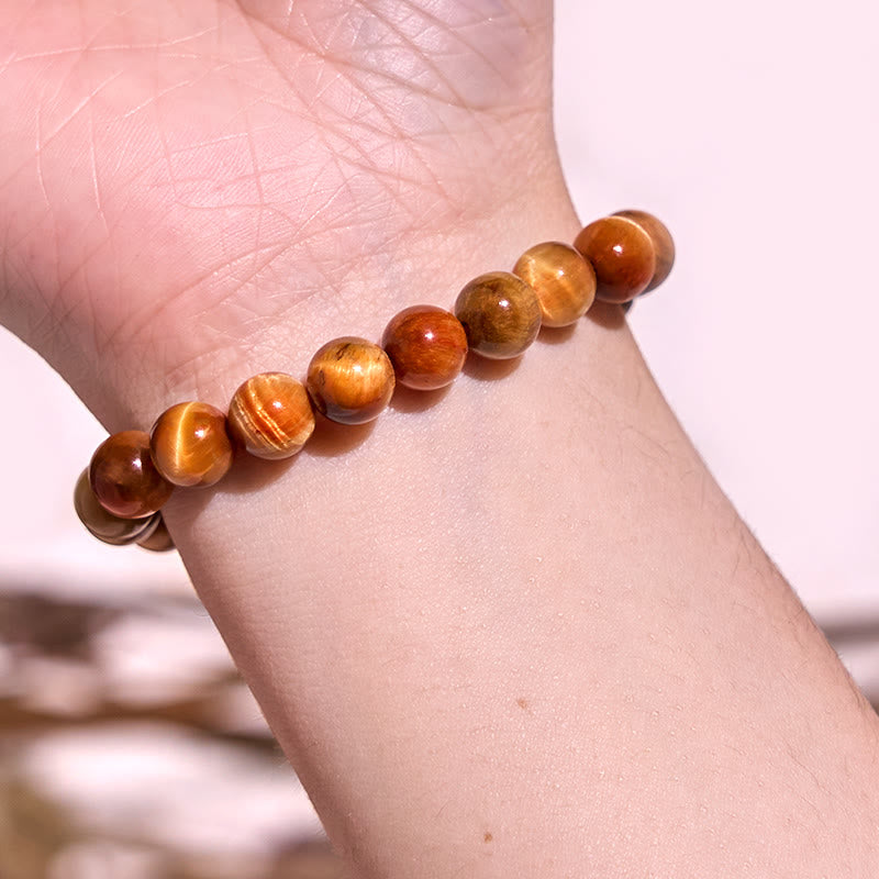 Stone of buddha Tiger Eye Strength Bracelet