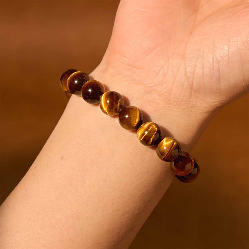 Stone of buddha Tiger Eye Strength Bracelet