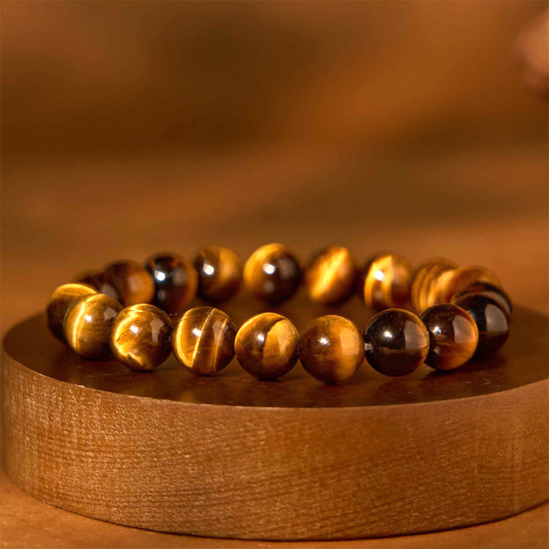 Stone of buddha Tiger Eye Strength Bracelet