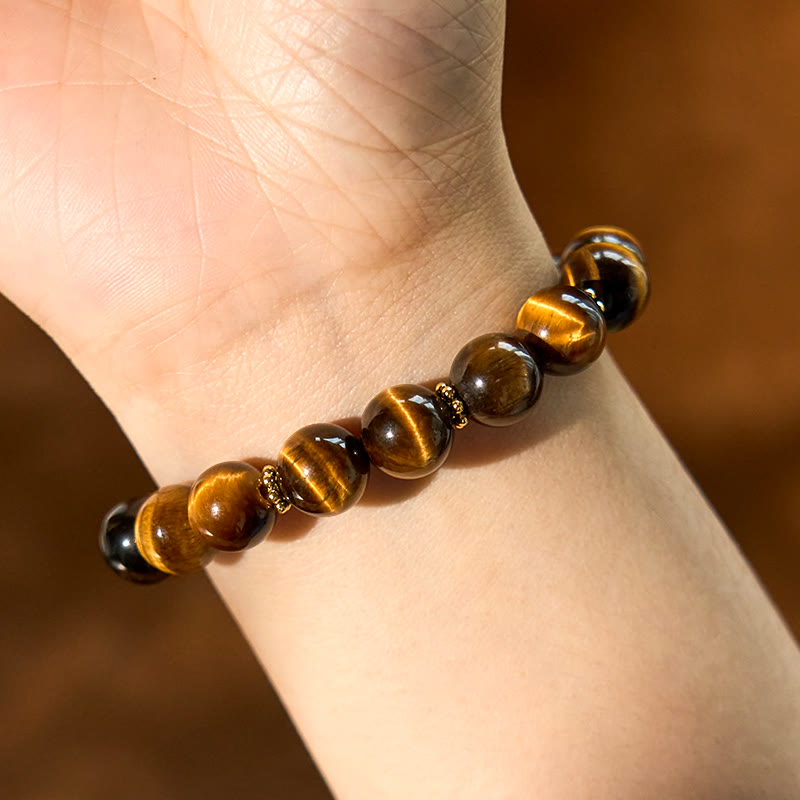 Stone of buddha Tiger Eye Courage Bracelet