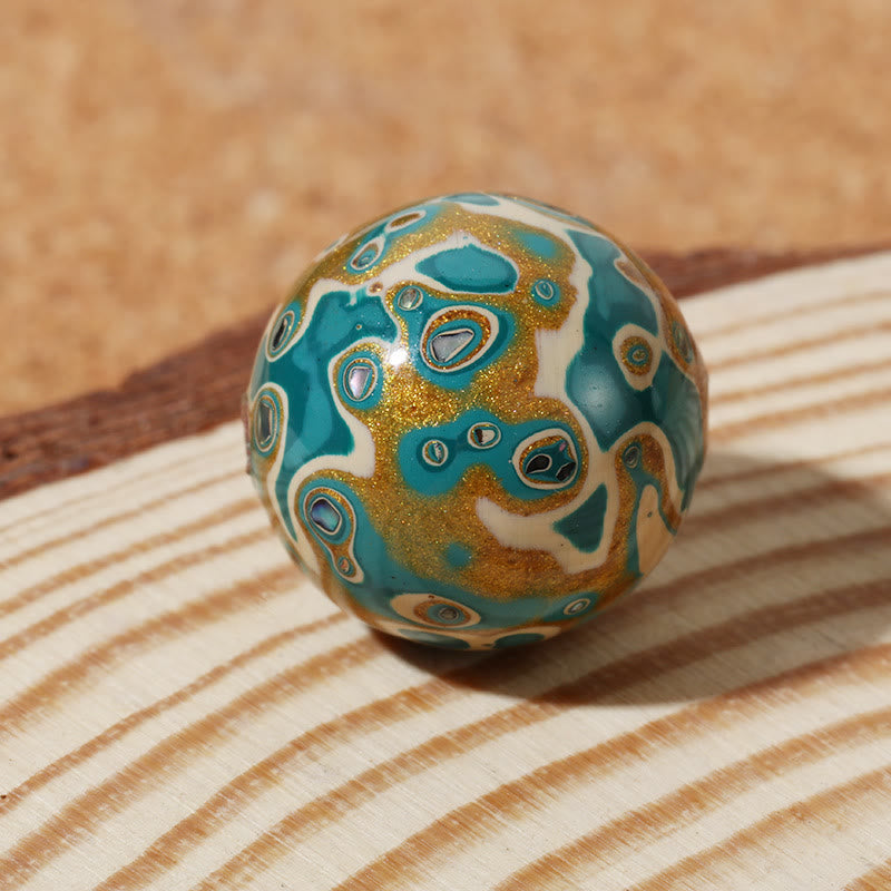 Stone of buddha Natural Multicolored Lacquer Beads Calm Bracelet
