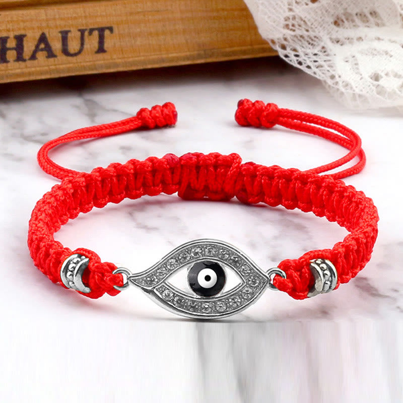 Stone of buddha Evil Eye Keep Away Evil Spirits String Bracelet