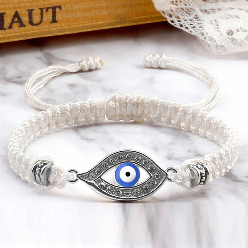 Stone of buddha Evil Eye Keep Away Evil Spirits String Bracelet