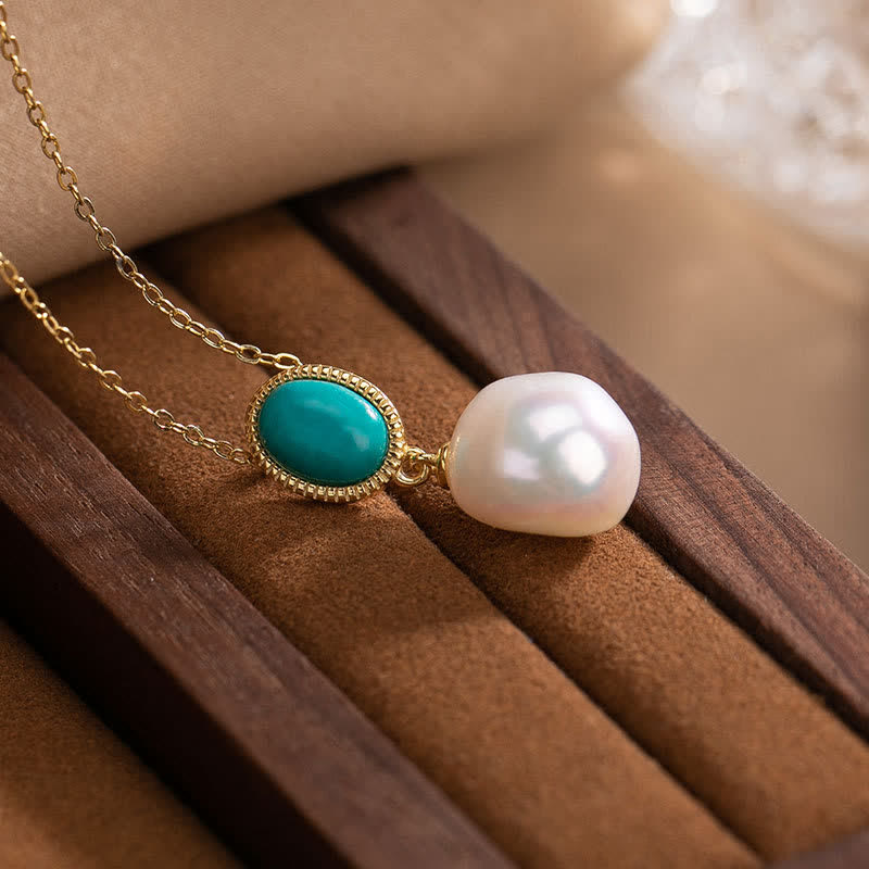 Stone of buddha 925 Sterling Silver Pearl Turquoise Healing Ring Earrings Necklace Pendant