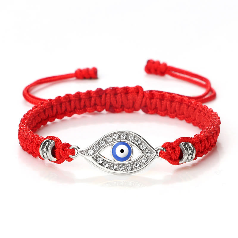 Stone of buddha Evil Eye Keep Away Evil Spirits String Bracelet