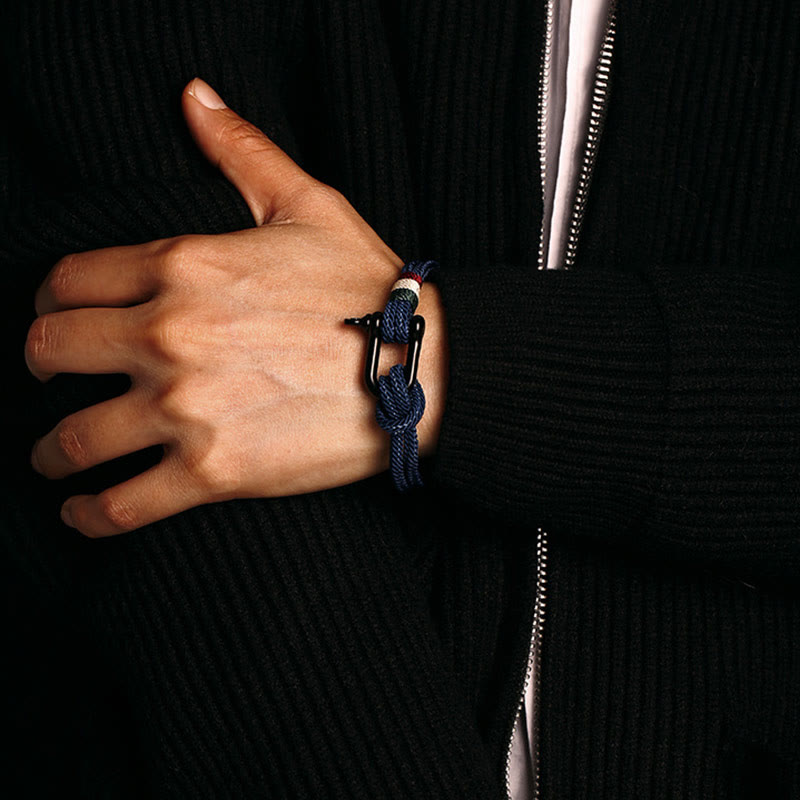 Stone of buddha Simple Design Luck Stainless Steel Buckle Bracelet