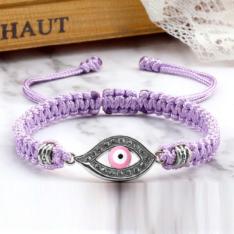 Stone of buddha Evil Eye Keep Away Evil Spirits String Bracelet