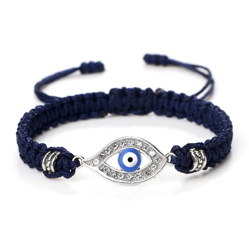 Stone of buddha Evil Eye Keep Away Evil Spirits String Bracelet