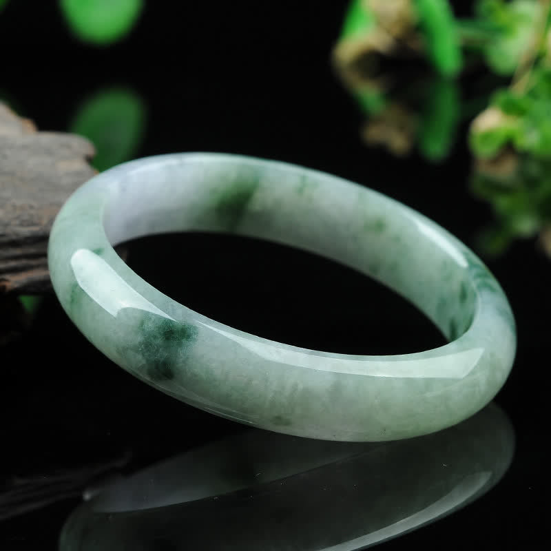 Stone of buddha Jade Luck Blessing Prosperity Bracelet Bangle