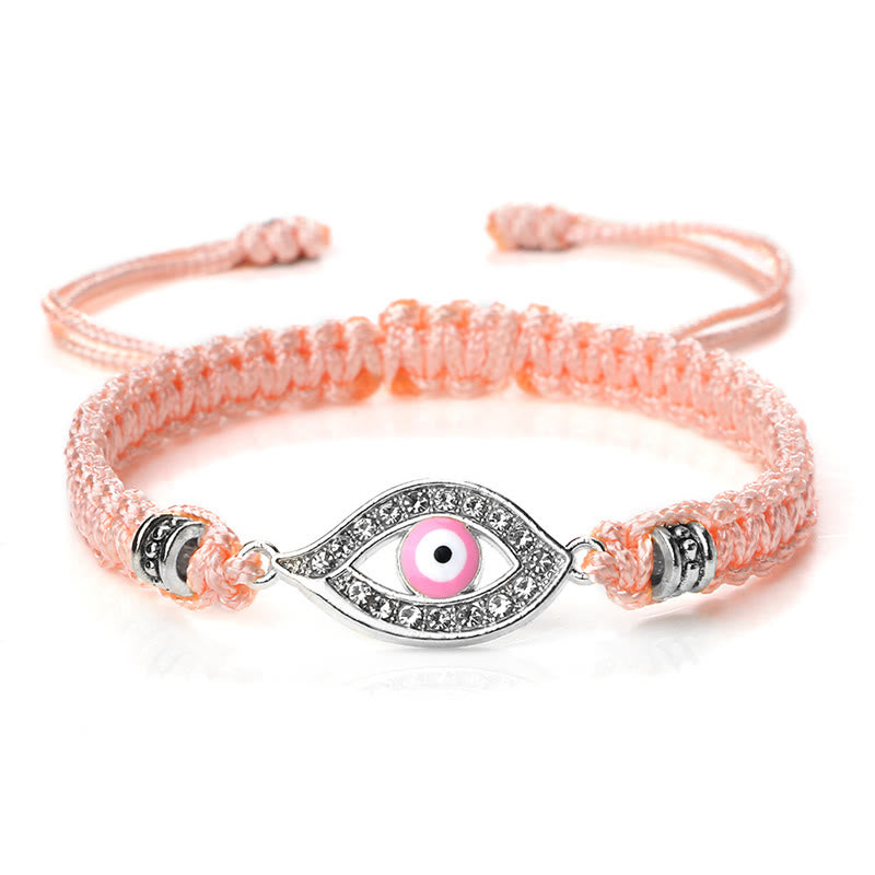 Stone of buddha Evil Eye Keep Away Evil Spirits String Bracelet