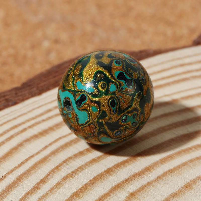 Stone of buddha Natural Multicolored Lacquer Beads Calm Bracelet