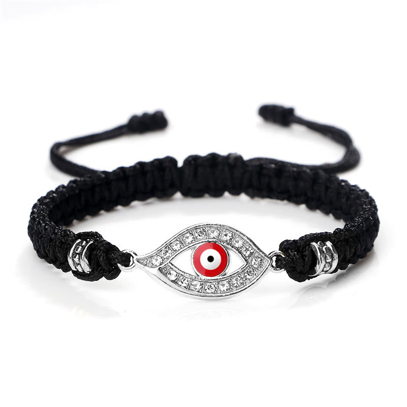 Stone of buddha Evil Eye Keep Away Evil Spirits String Bracelet
