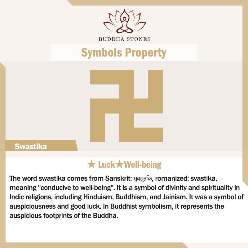 Stone of buddha Tibetan Double Dorje Vajra Swastika Spiritual Power Chain Bracelet