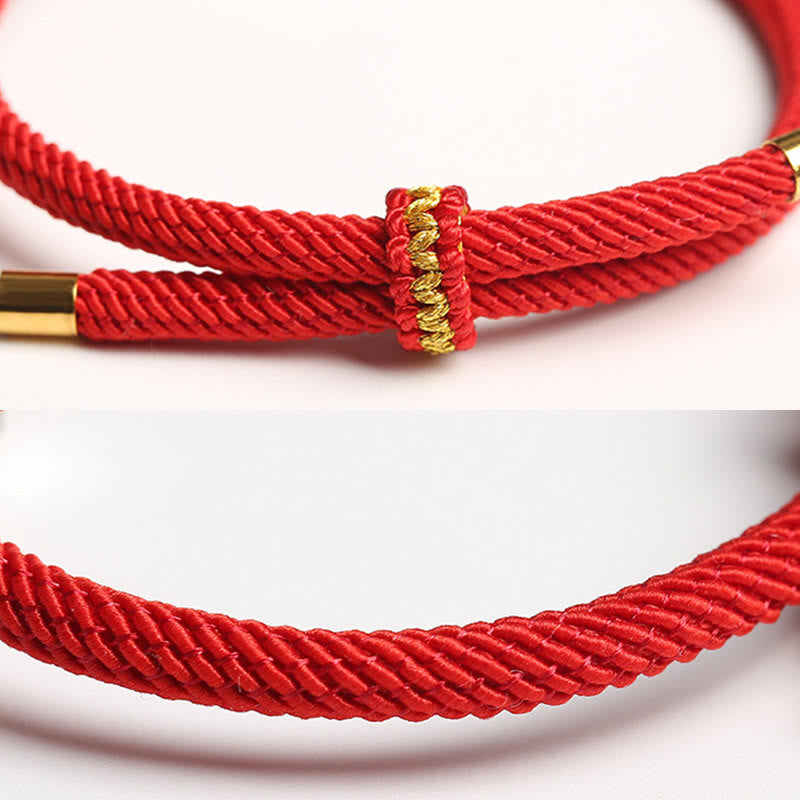 Stone of buddha 999 Sterling Silver Chinese Zodiac Natal Buddha Red Rope Luck Strength Handcrafted Kids Bracelet