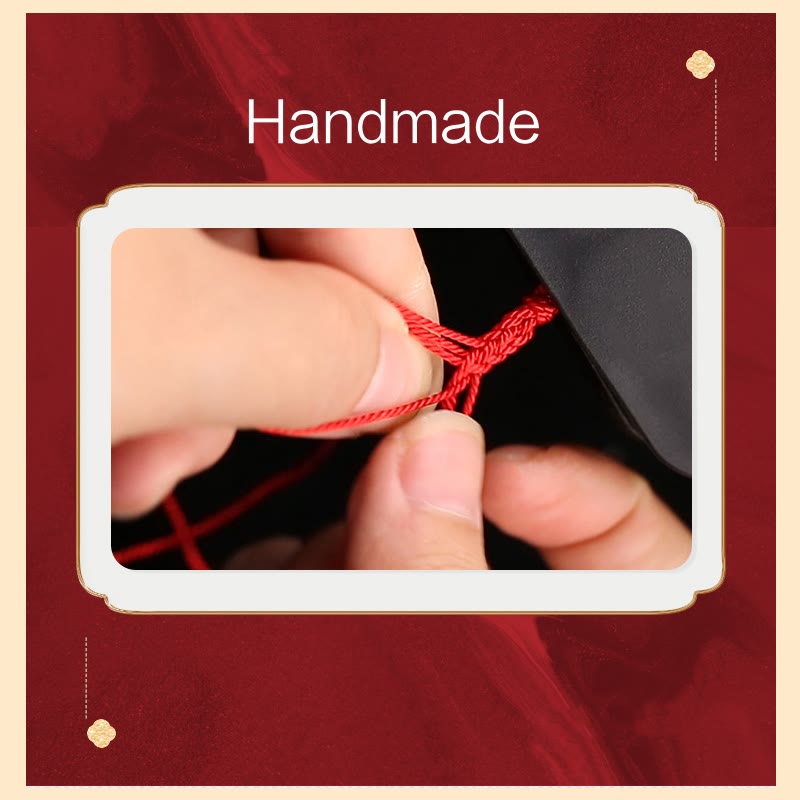 Stone of buddha 999 Sterling Silver Chinese Zodiac Natal Buddha Red Rope Luck Strength Handcrafted Kids Bracelet