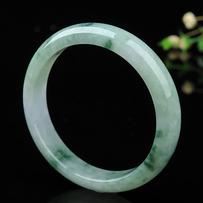Stone of buddha Jade Luck Blessing Prosperity Bracelet Bangle