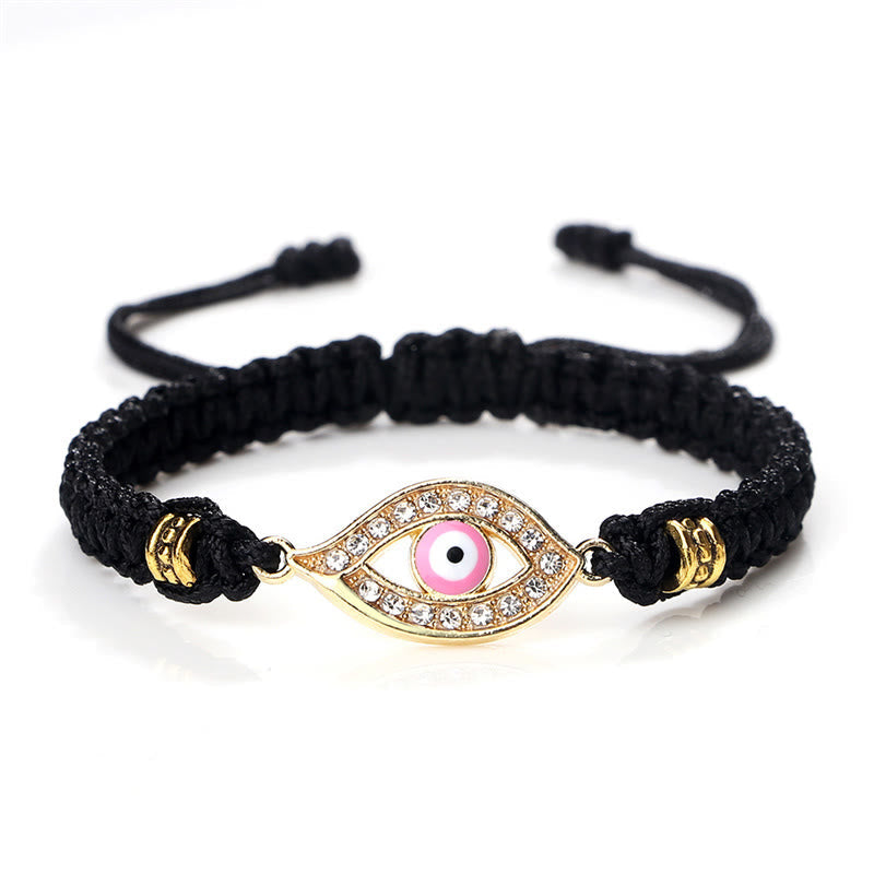 Stone of buddha Evil Eye Keep Away Evil Spirits String Bracelet
