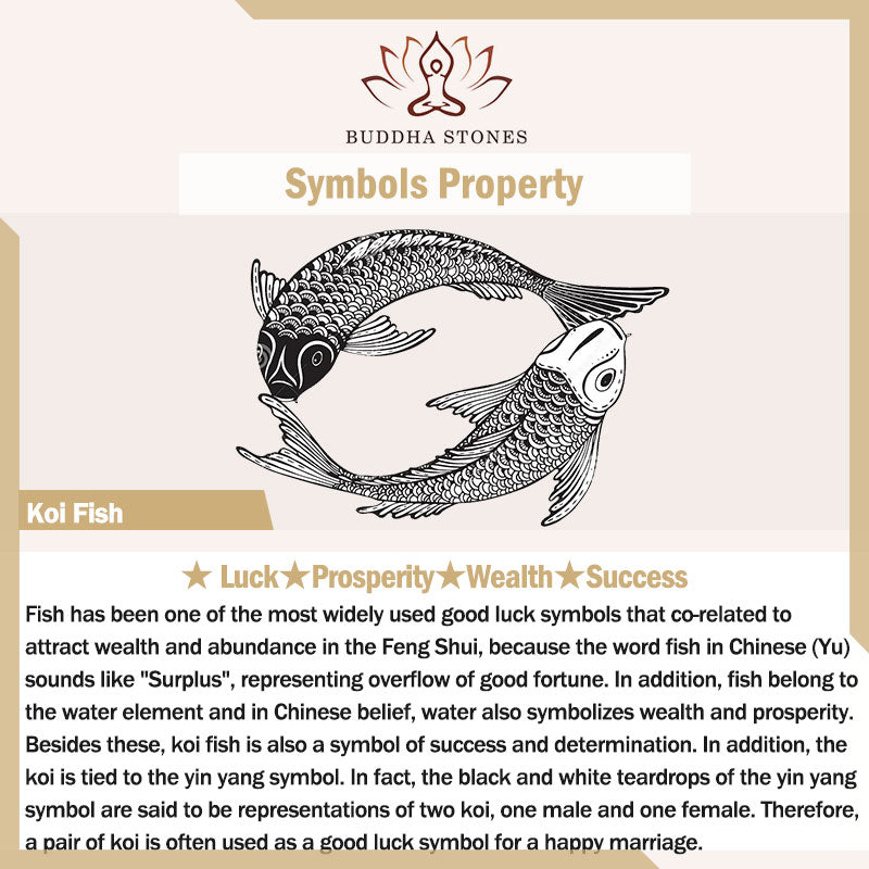 Stone of buddha Pure Tin Luck Koi Fish Wealth Necklace Pendant
