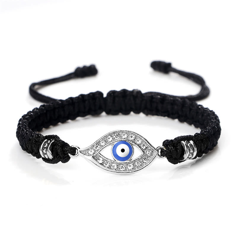 Stone of buddha Evil Eye Keep Away Evil Spirits String Bracelet