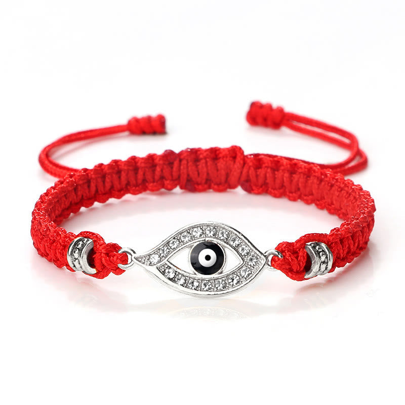 Stone of buddha Evil Eye Keep Away Evil Spirits String Bracelet