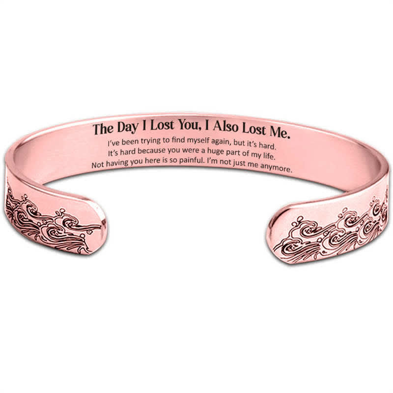 Stone of buddha The Day I Lost You Memorial Harmony Bracelet Bangle