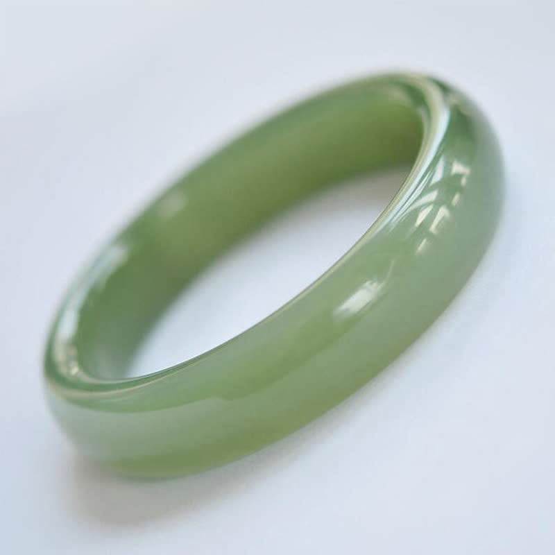 Stone of buddha Jade Abundance Blessing Bangle Bracelet