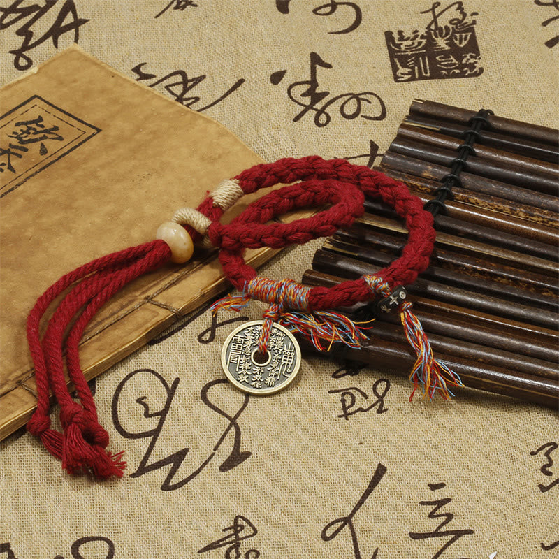 Stone of buddha Mountain Ghosts Spend Money Ward Off Evil Spirits Handmade Bracelet
