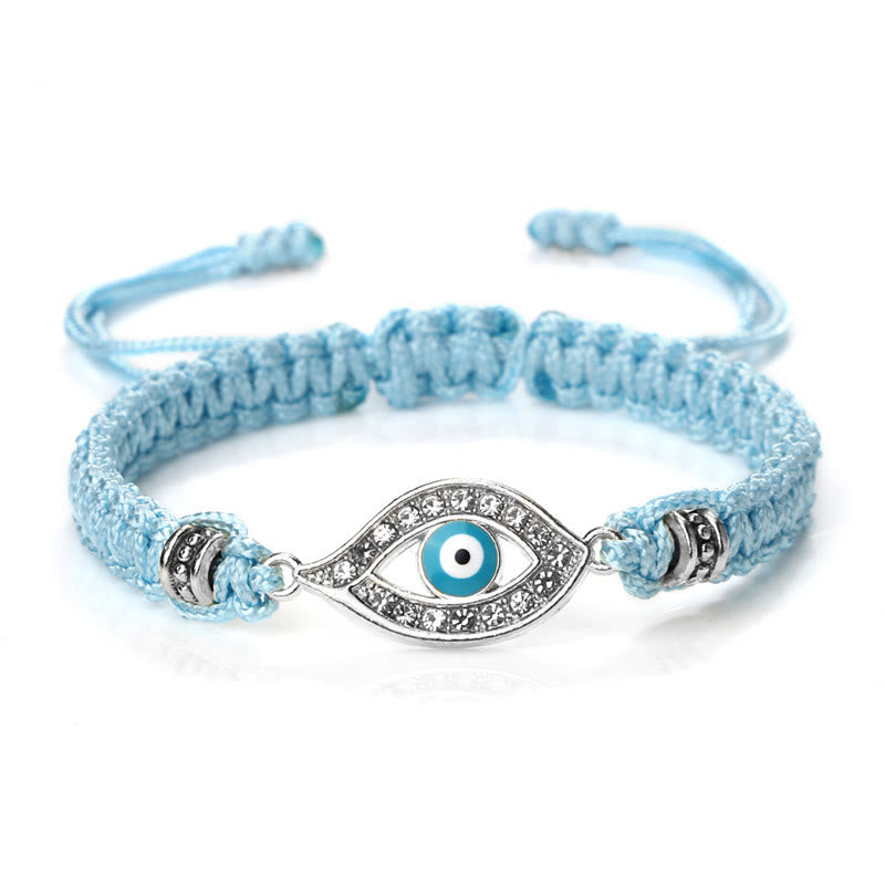 Stone of buddha Evil Eye Keep Away Evil Spirits String Bracelet