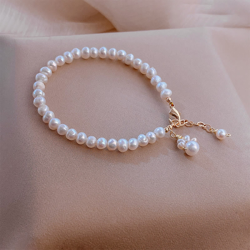 Stone of buddha Pearl Cat Paw Healing Chain Bracelet