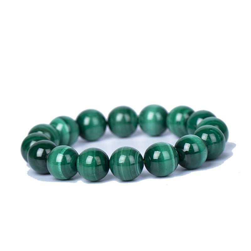 Stone of buddha Natural Malachite Protection Calmness Bracelet