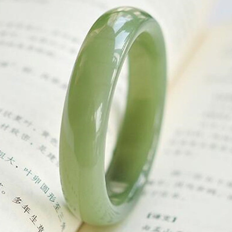 Stone of buddha Jade Abundance Blessing Bangle Bracelet